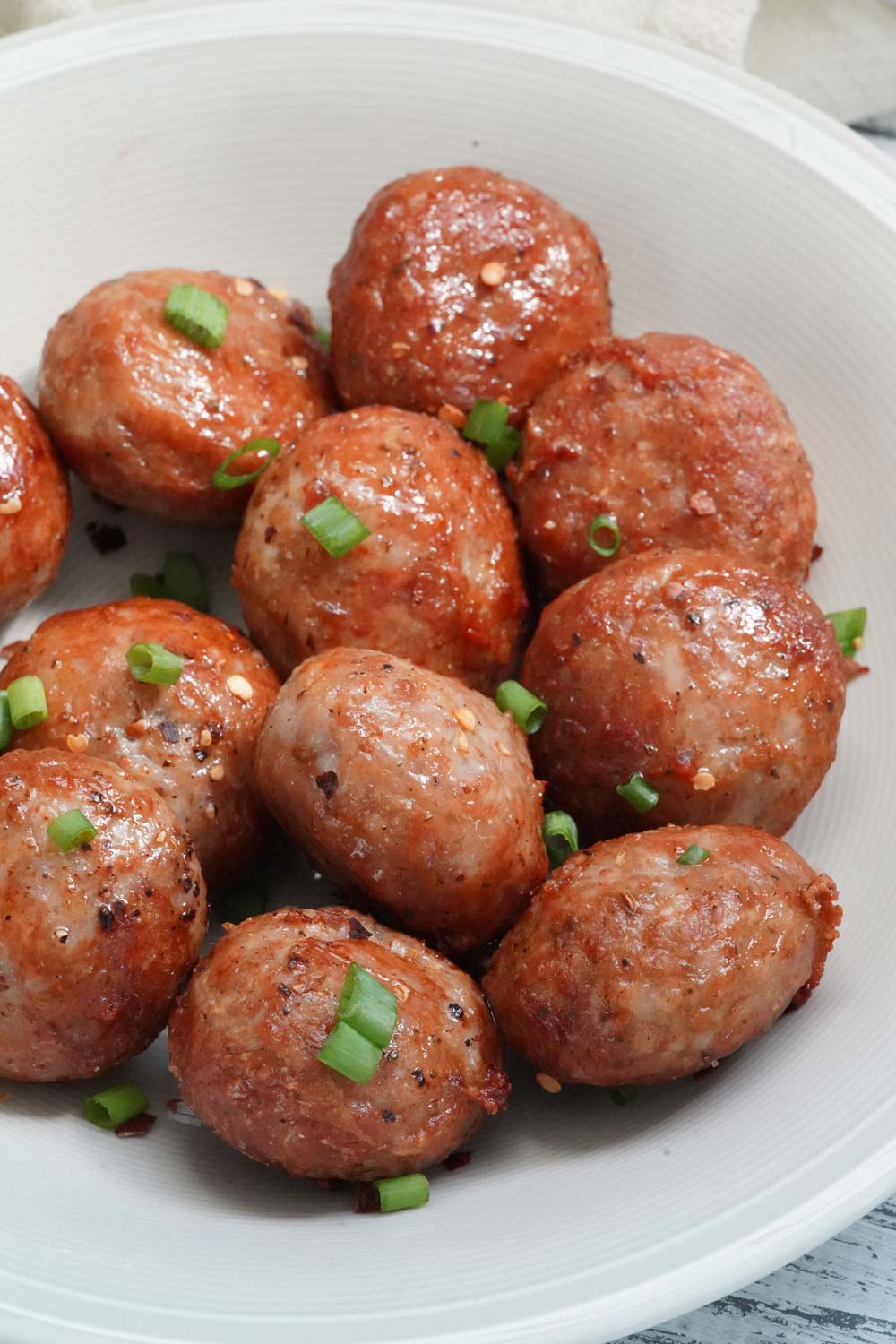 Air fryer meatballs