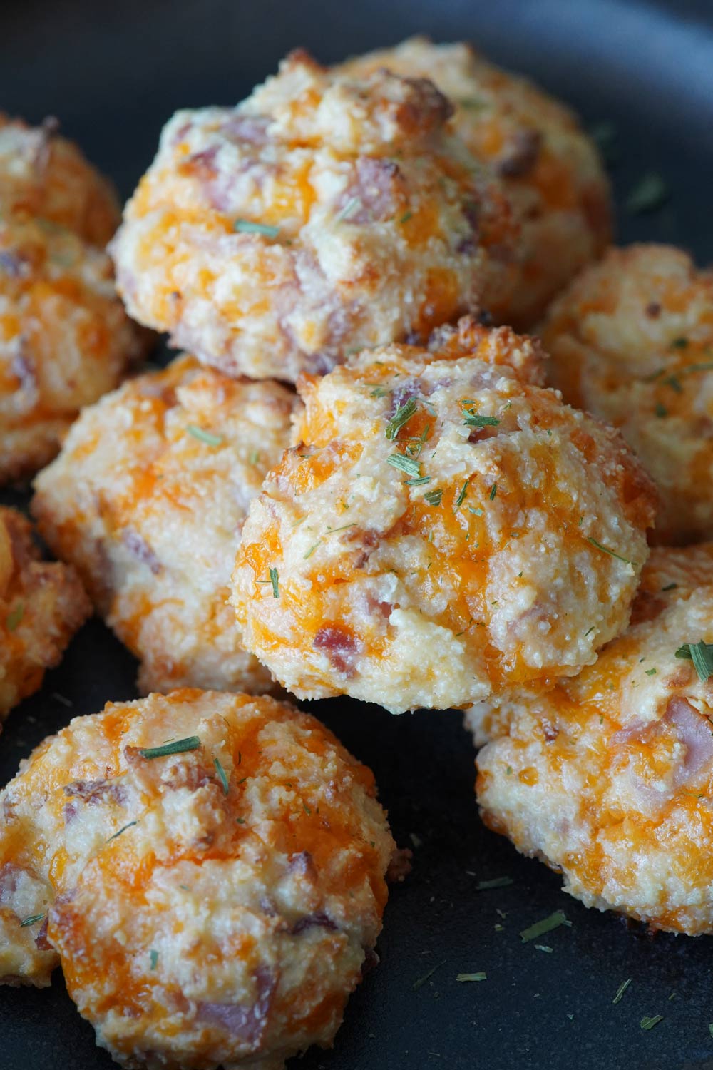 Keto Ham and Cheese Bites