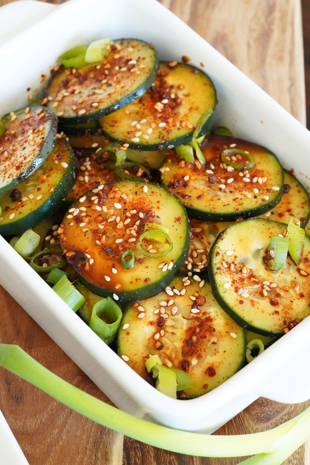 Korean-style cucumber salad