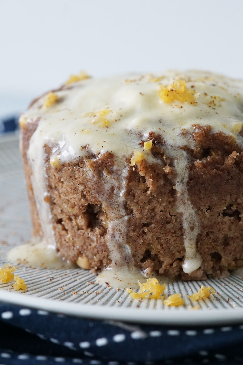 Low Carb Carrot Mug Cake