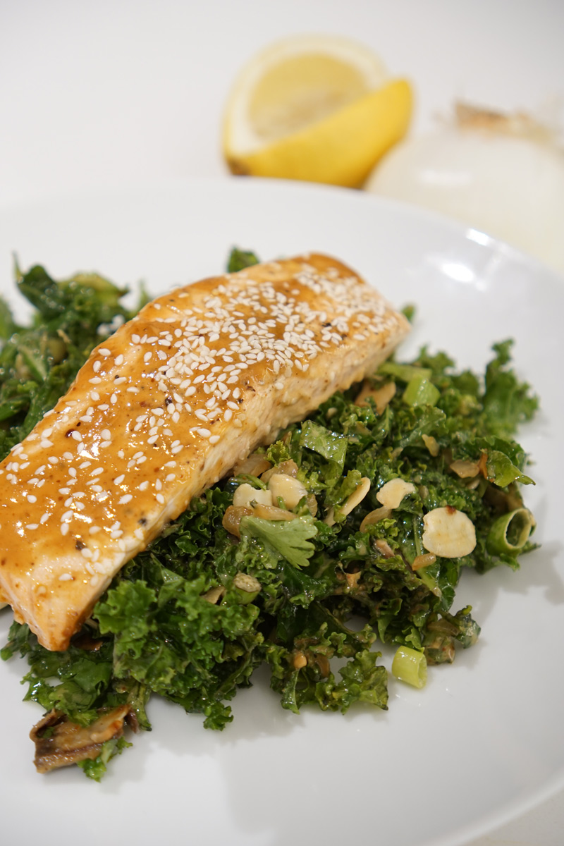 Salmon & Kale