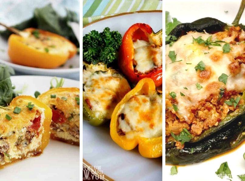 Keto/Low Carb Stuffed Pepper Recipes