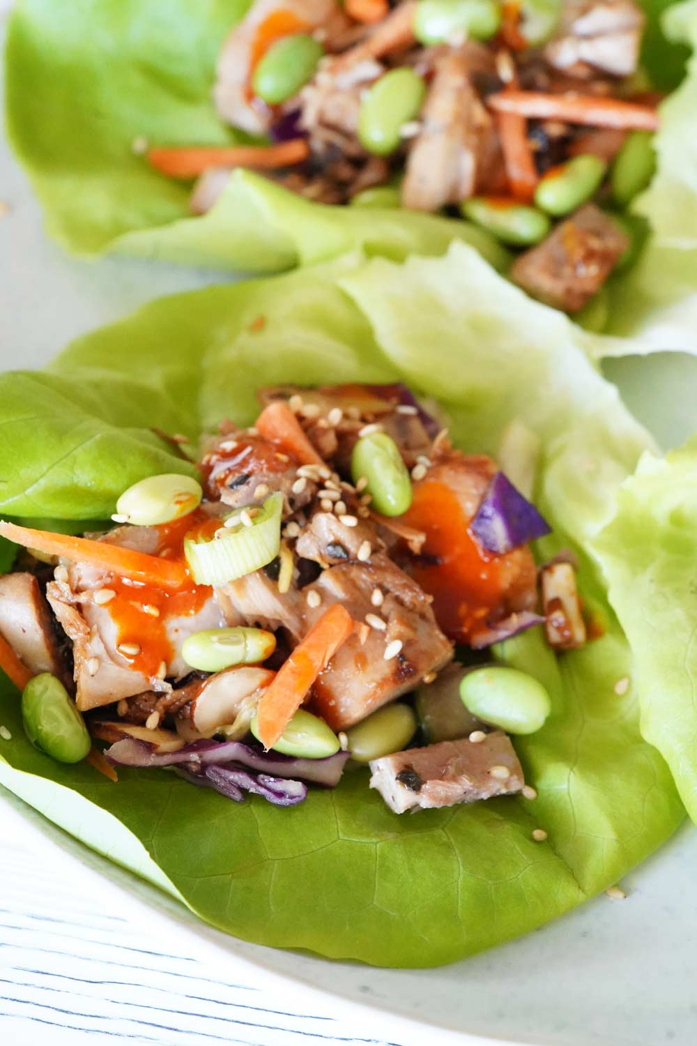 tuna lettuce wraps